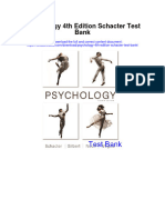 Psychology 4Th Edition Schacter Test Bank Full Chapter PDF