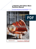 Introductory Statistics 9Th Edition Mann Solutions Manual Full Chapter PDF