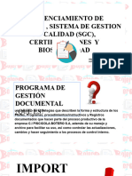 Capacitacion Diligenciamiento de Registros, SGC, Certificaciones & Bioseguridad