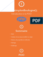 Tutoriel PHP Introduction À La POO