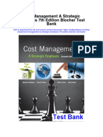 Ebook Cost Management A Strategic Emphasis 7Th Edition Blocher Test Bank Full Chapter PDF
