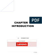 A Study On Lenovo PRJT