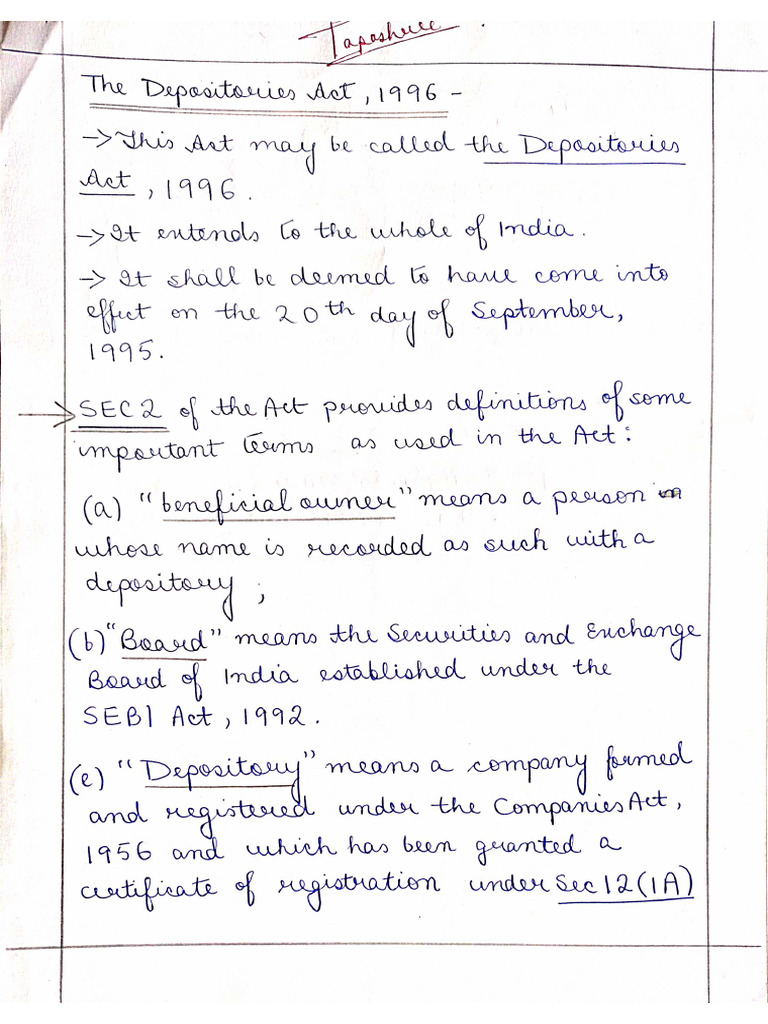 deposit insurance act usa