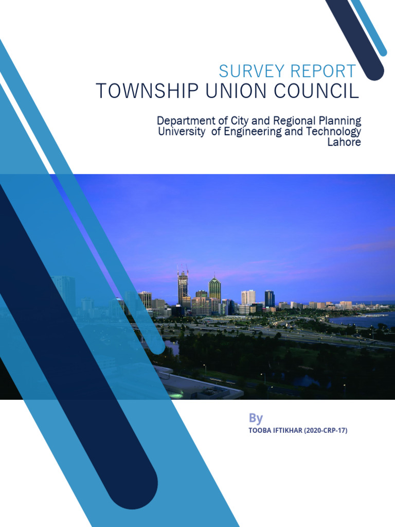 Household survey report on union council of township course of