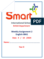Y8 Weekly Assignment 2