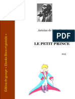 Le Petit Prince auteur Antoine de Saint-Exupéry