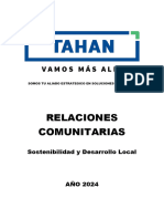 Relaciones Comunitarias