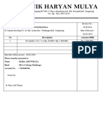 Invoice Klinik Vit C