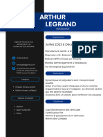 CV Arthur Legrand