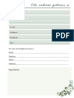 Planner Flores PDF Imprimir
