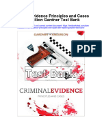 Download ebook Criminal Evidence Principles And Cases 8Th Edition Gardner Test Bank full chapter pdf