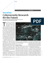 Cybersecurity Research For The Future
