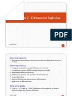 Chapter 2 - Differential Calculus