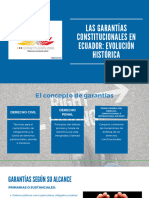 N - Sesión 3 - Las Garantías Constituciones en Ecuador - Evolución Histórica