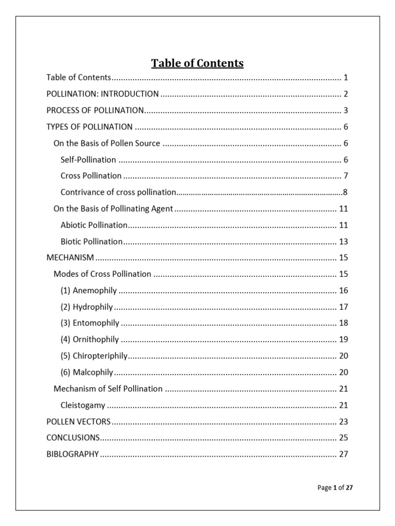 Pollination 2 Pdf Pollination Flowers