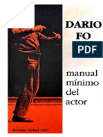 Dario Fo - Manual Mínimo Del Actor