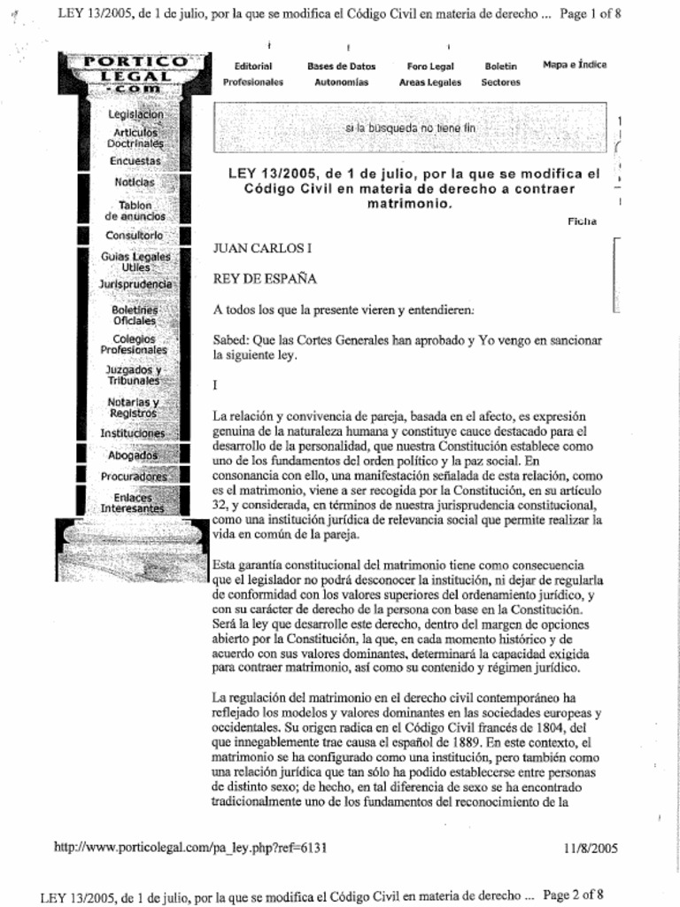 LEY 13 2005 ESPA A PDF