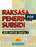 Raksasa Penerima Subsidi-B35 Untuk Siapa