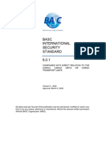Basc International Security Standard 6.0.1
