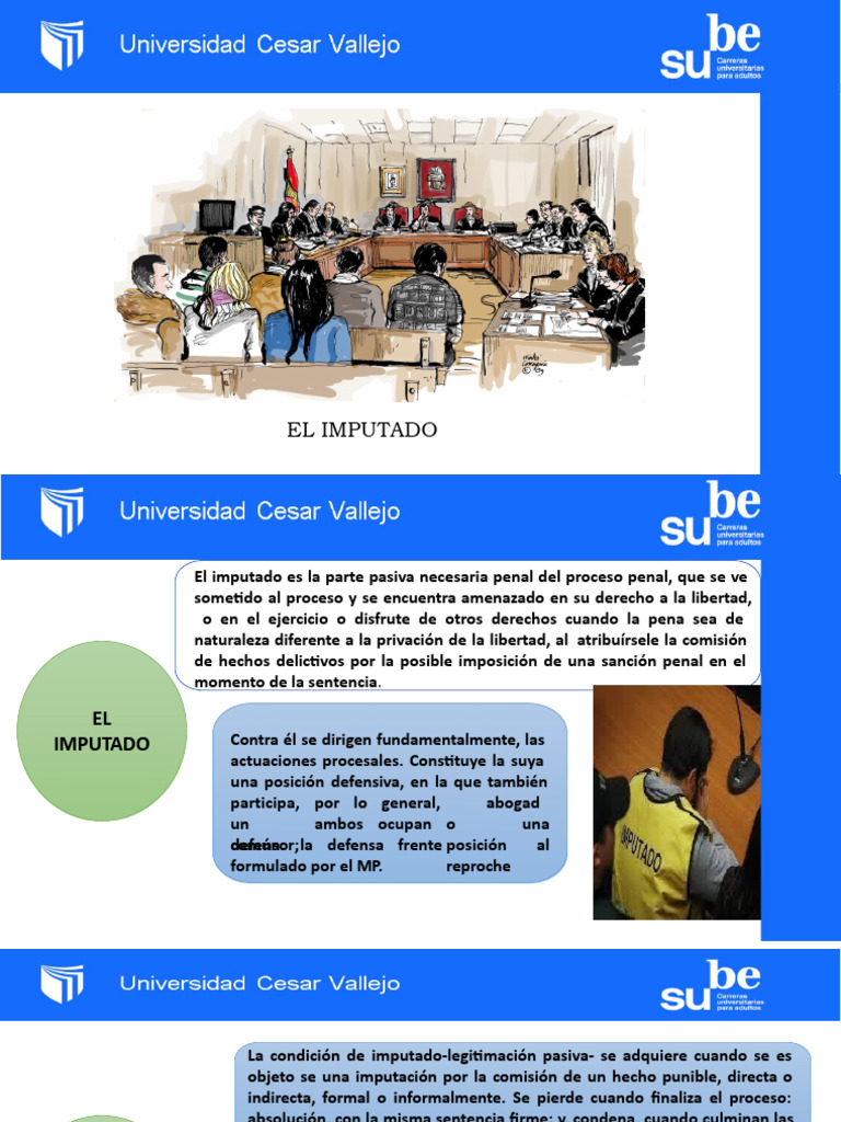 El Imputado | PDF | Ley procesal | Castigos