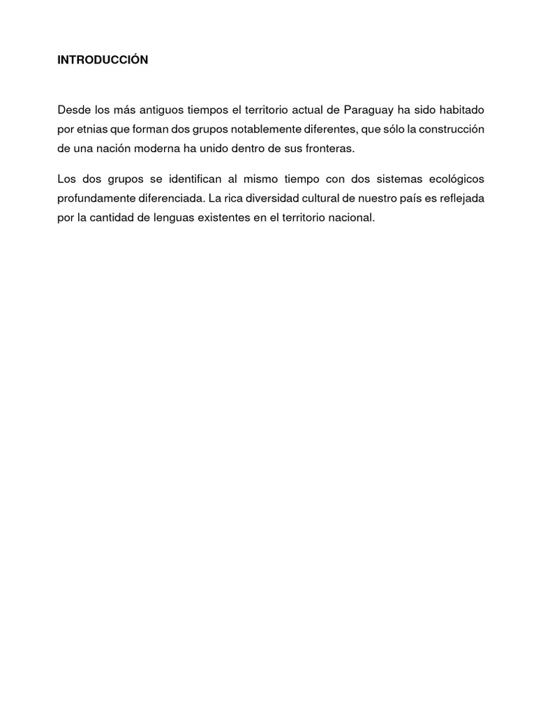 TP Familias Linguisticas Del Paragua | PDF | Gente indígena | América ...