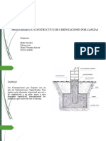 Proceso Constructivo de Zapatas