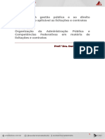 Organização Da Administração Pública PDF