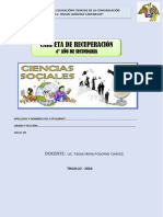 Ciencias Sociales 4°