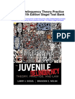 Juvenile Delinquency Theory Practice and Law 11Th Edition Siegel Test Bank Full Chapter PDF
