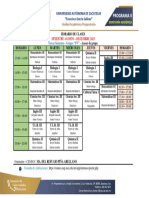 Horario - 3° FV