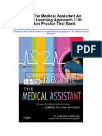 Kinns The Medical Assistant An Applied Learning Approach 11Th Edition Proctor Test Bank Full Chapter PDF