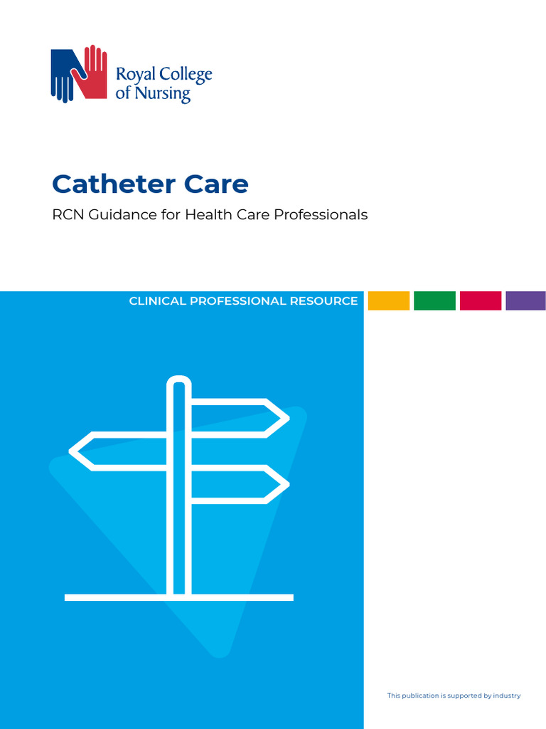 Catheter Care RCN Guidance For Health Care Professionals Download