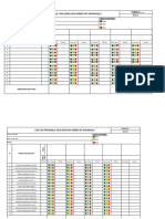 Lista de Presença - Modelo 2