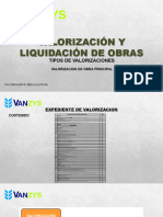 8.1 Valorizacion de Obra Principal