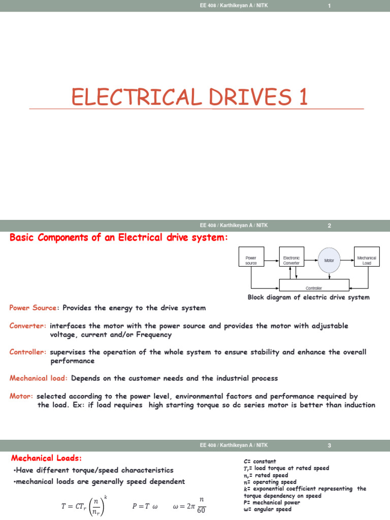 2 Electricdrive2 Pdf Electric Motor Torque