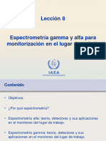 Lección 8 - Espectrometria Alfa y Gamma