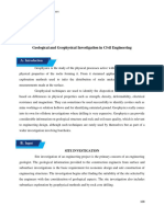 Chapter 5 Geological and Geophysical Investigations in Civil Engineering