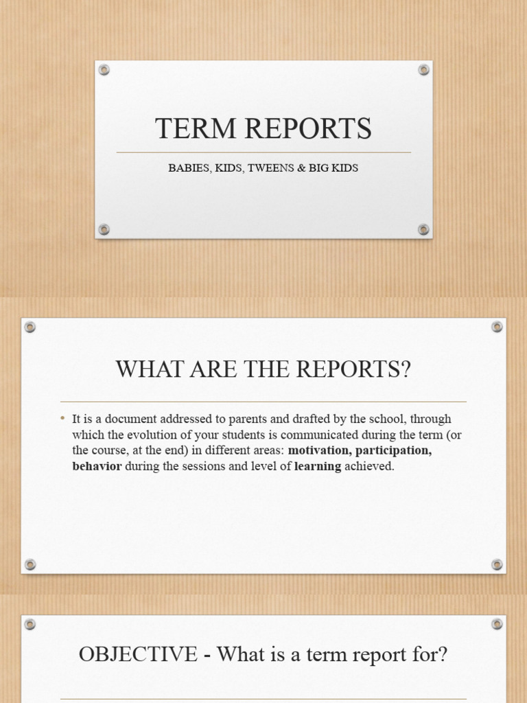 Term Reports 23 24 | PDF | Motivation | Motivational