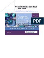 Ebook Dental Instruments 6Th Edition Boyd Test Bank Full Chapter PDF
