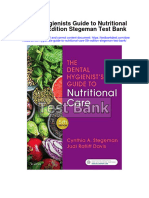Ebook Dental Hygienists Guide To Nutritional Care 5Th Edition Stegeman Test Bank Full Chapter PDF