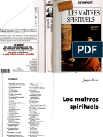 Les Maitres spirituels - Jacques Brosse