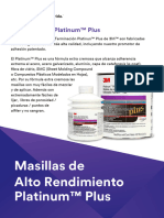 Ficha Técnica 3M™ Masillas Platinum™ Plus