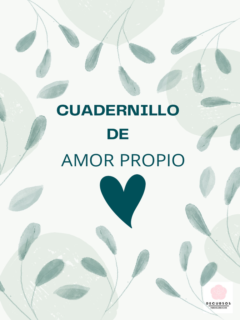Amor Propio Pdf Amor