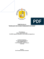 Práctica 8: MODELADO DE UN IMÁN PERMANENTE EN FEMM