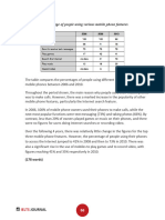 Task 1 Table Sample Essays