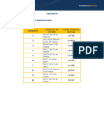 Calendario Entrega de Actividades 2024-2