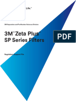 3M Zeta Plus SP Series Filters RSF REV 0321