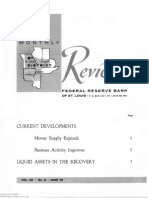 Evievr: Curren T Developments Money Supply Expands 2 Business Activity Improves Liquid Assets in The Rec O V Ery