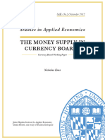 The Money Supply in Currency Boards: Studies in Applied Economics