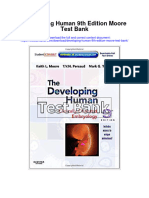 Ebook Developing Human 9Th Edition Moore Test Bank Full Chapter PDF